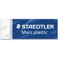 Eraser Mars Plastic White