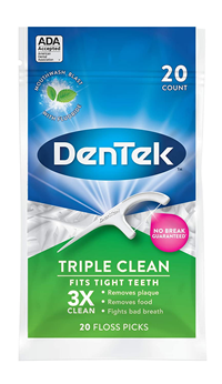 Dentek Triple Clean Flossers