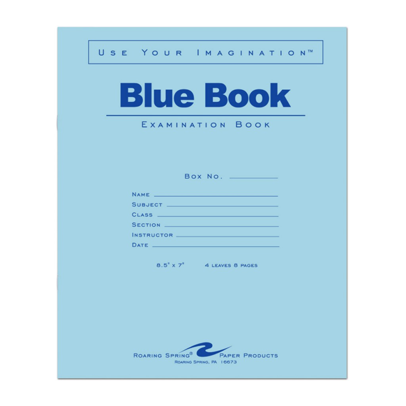 Blue Book Single (SKU 1089472986)