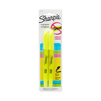 Highlighter Pocket Accent Fl Yellow 2Pk