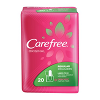 Carefree Panty Liner 20 Ct Scented