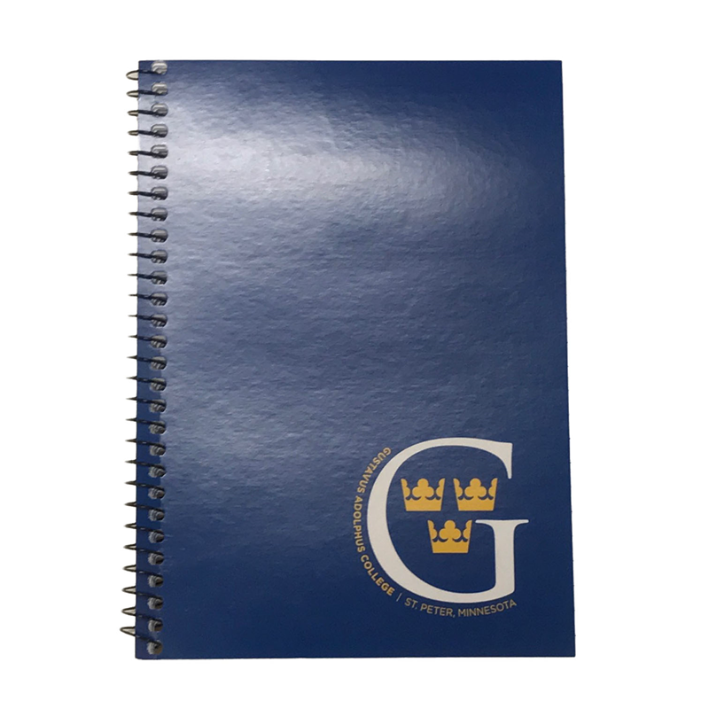 Notebook Lined With Gustavus G & Crowns (Small) (SKU 1139480845)