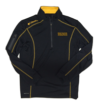 Quarter Zip Columbia Shot Gun Black