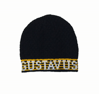 Cap Knit Black Knit In Gustavus