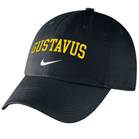 Cap Black Gustavus Swoosh