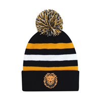 Youth Haltime With Cuff & Pom Black/Gold