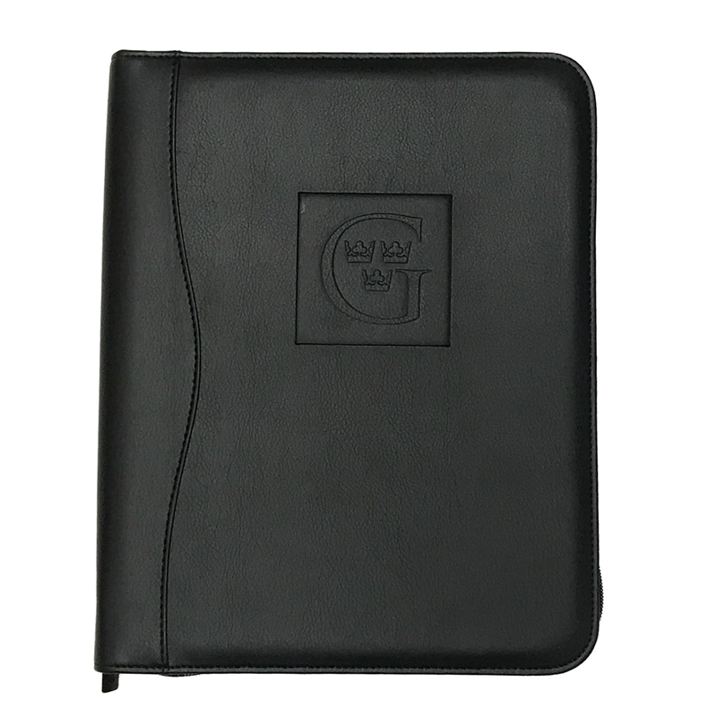 Gustavus Custom Zipper Padfolio 13" X 10" (SKU 1180588545)
