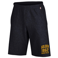 Short Champion Reverse Weave Terry Black