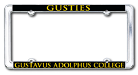 Gustavus License Plate Gusties