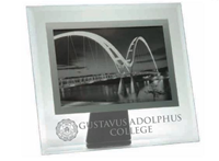 Glass Picture Frame With Gustavus Seal