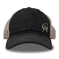Cap Game Mesh Back Ga Black