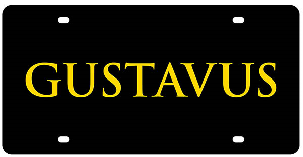 Gustavus License Plate Stainless Steel (SKU 1186595771)