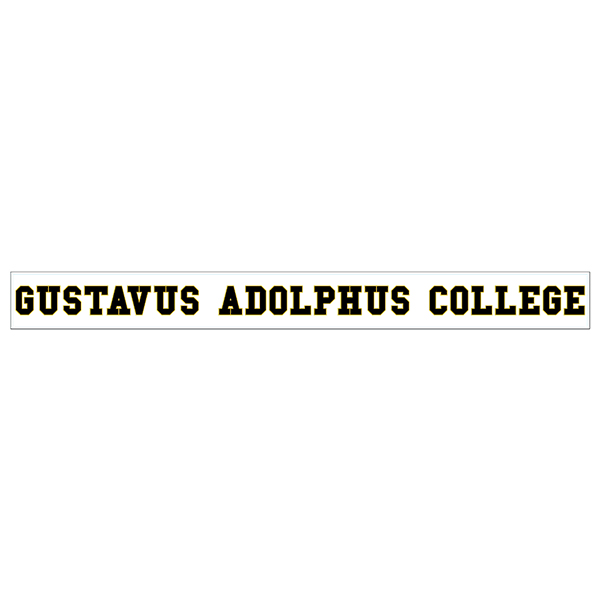Decal Gustavus Adolphus College 2"X19" (SKU 1186598877)