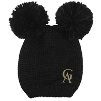 Hat Leia Double Pom GA Black