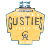 Sticker Blue 84 Golden Gusties St Peter Mn GA