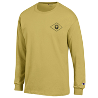 Long Sleeve Tshirt Champion Gus Front Gac Back Gold