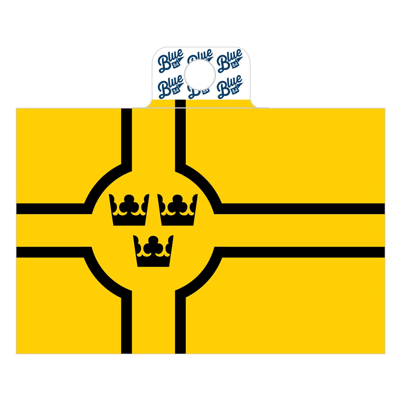 Sticker Blue 84 Gustavus Adolphus College Flag (SKU 1188549877) Sticker Blue 84 Gustavus Adolphus College Flag (SKU 1188549877)