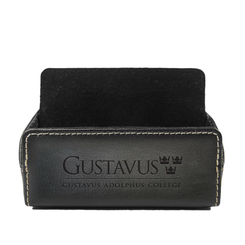 Gustavus Leather Business Card Holder Gray (SKU 1190562271)