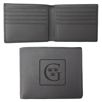 Gustavus Leather Billfold Wallet Gray