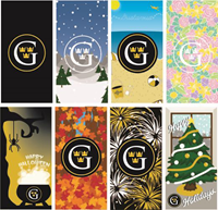 Flag Mini Seasonal Theme Gustavas Circle G