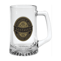 Glass Tankard Spirt Gustavus Adolphus College 25 Oz