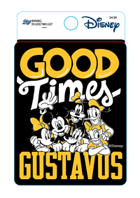 Sticker Blue 84 Good Times Gustavus