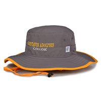 Boonie Bucket Cap Gustavus Adolphus College Grey