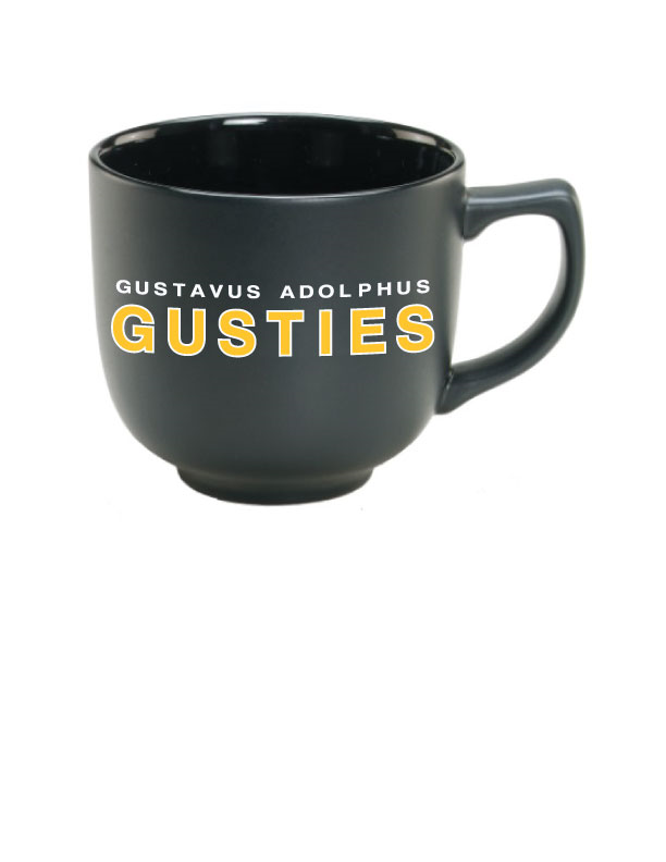 Mug RFSJ Gustavus Adolphus Gusties Black (SKU 1196673957)
