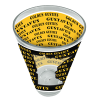 Glass Pint Gustavus Golden Gusties Mn