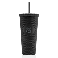 Tumbler Gustavus G And Crowns Matte Black