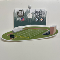 Sticker SDS Design Football Stadium 3.5"