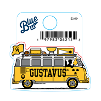 Sticker Blue 84 Gustavus Van Mini
