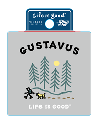 Sticker Blue 84 Minnesota Trees Life Is Good