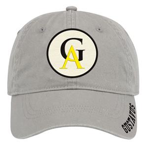 Cap Colosseum Felt GA Patch Gustavus Osfm Gray