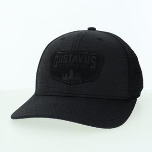 Cap Legacy Gustavus St Peter Mn Patch Black Quilted