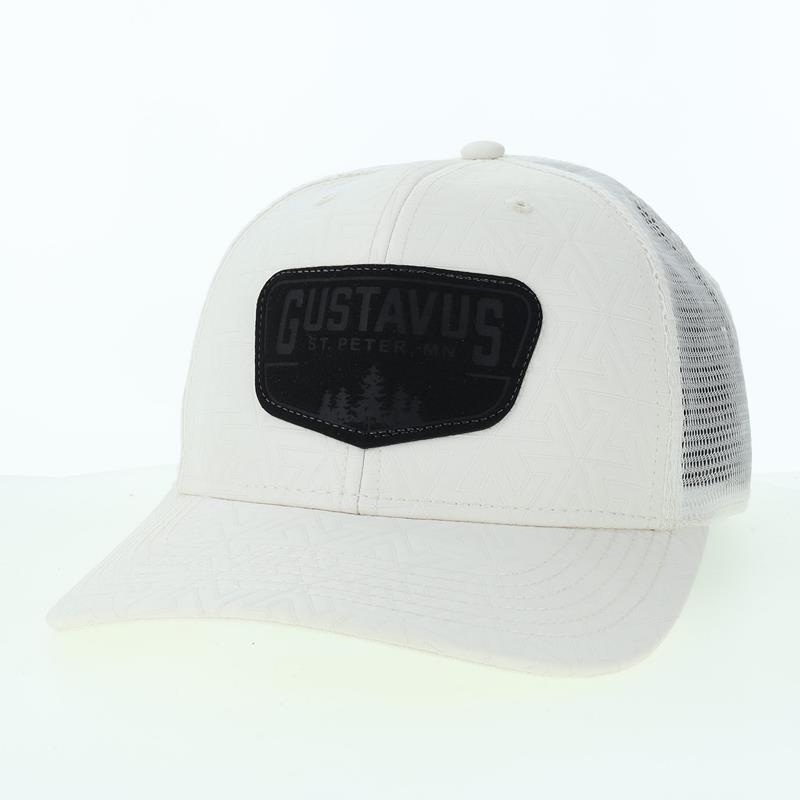 Cap Legacy Gustavus St Peter Mn Patch White Quilted (SKU 12013869113) Cap Legacy Gustavus St Peter Mn Patch White Quilted (SKU 12013869113)