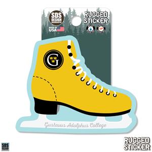 Sticker SDS Design Gustavus Adolphus Figure Skating