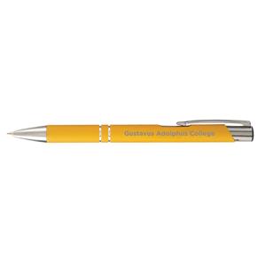 Pen Soft Grip Gold Gustavus Adolphus College