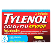 Cold & Flu Caplets Tylenol