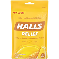 Halls Bag Lemon