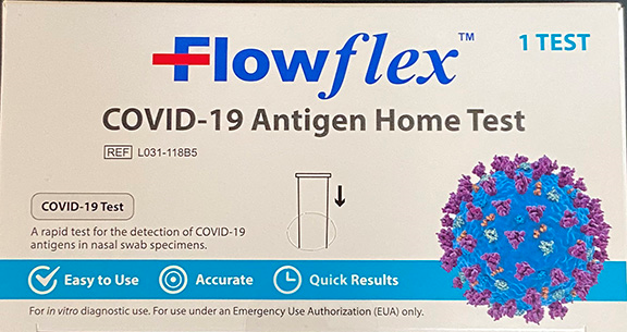  Covid-19 Antigen Home Test Single Flow Flex (SKU 1197031688)