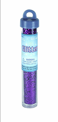 Glitter Purple .6 Oz