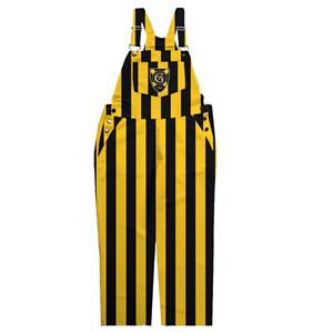 Bibs Jardine Team Overall Pants Gus Stripes Black And Gold