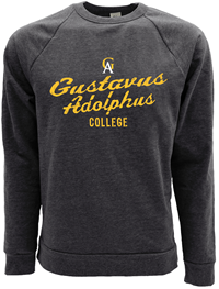Crew Blue 84 Gustavus Adolphus College GA Black