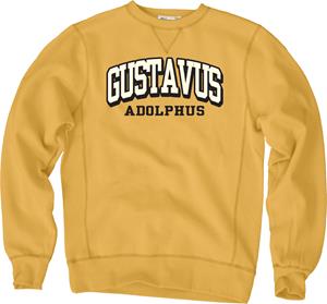 Crew Blue 84 Gustavus Adolphus Twill Gold