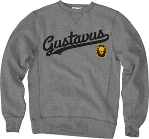 Crew Blue 84 Sanded Fleece Gustavus Gus Gray