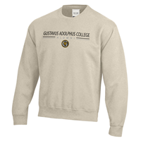 Crew Gear Gustavus Adolphus College Alumni Circle G Oatmeal