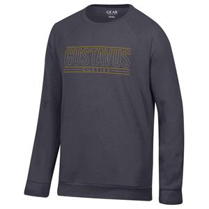 Crew Gear For Sports Gustavus Gusties Heather Gray