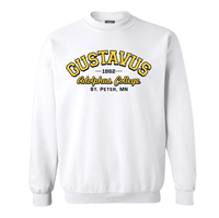 Crew MV Sport Gustavus Adolphus College 1862 White