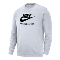 Crew Nike Swoosh Gustavus Gusties White